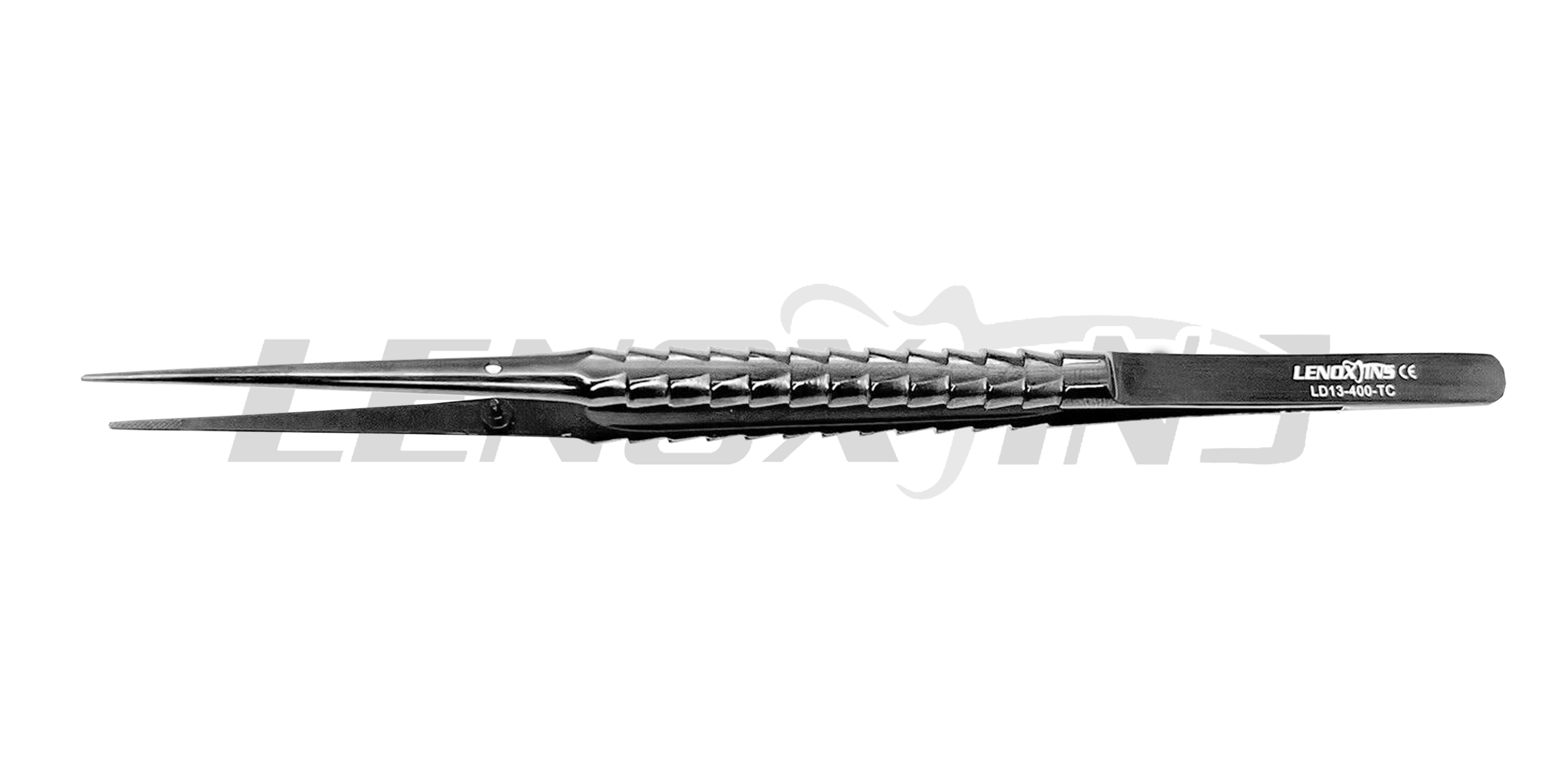 thumbnail image 2 of Standard Carbide Anatomical Tweezers Stainless Steel New 2 of 6
