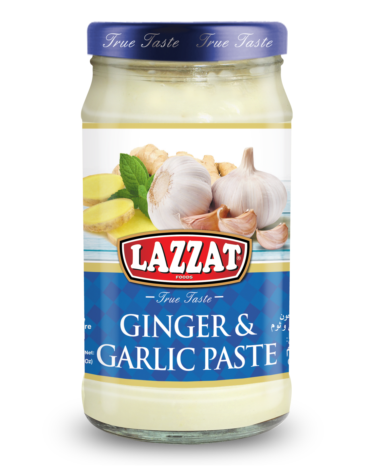 Lazzat Ginger Garlic Mixed Paste Masalas Food Additives Pickles